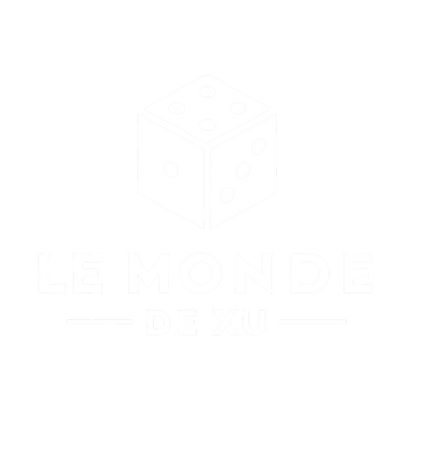 Logo Blanc Transparent Le Monde de Xu - LMDX