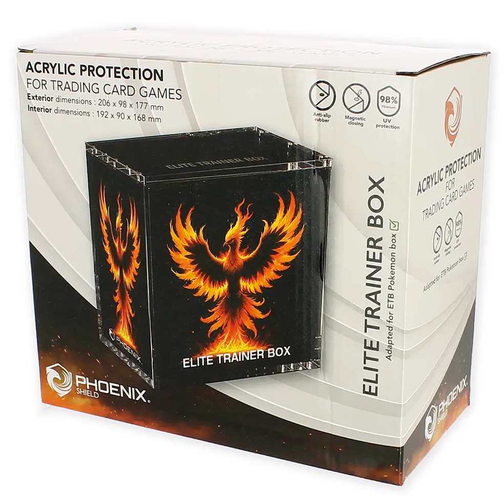 PROTECTION ACRYLIC CASE POUR ETB (MAGNÉTIQUE) - PHOENIX SHIELD
