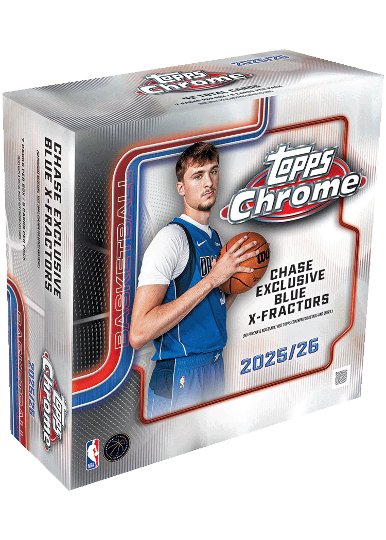 Topps chrome Basketball 2025-26 : Mega box
