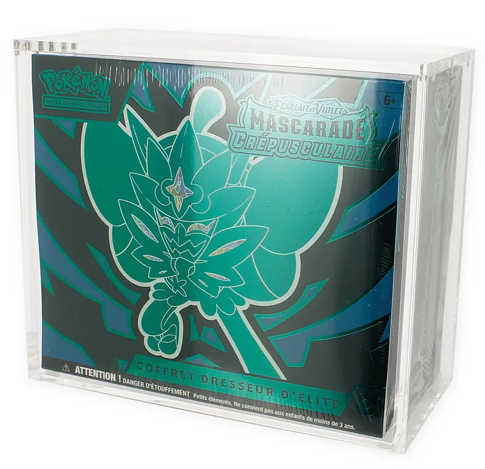 PROTECTION ACRYLIC CASE POUR ETB (MAGNÉTIQUE) - PHOENIX SHIELD