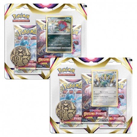 Tripack Pokemon boosters Origine Perdue EB11 [FR]