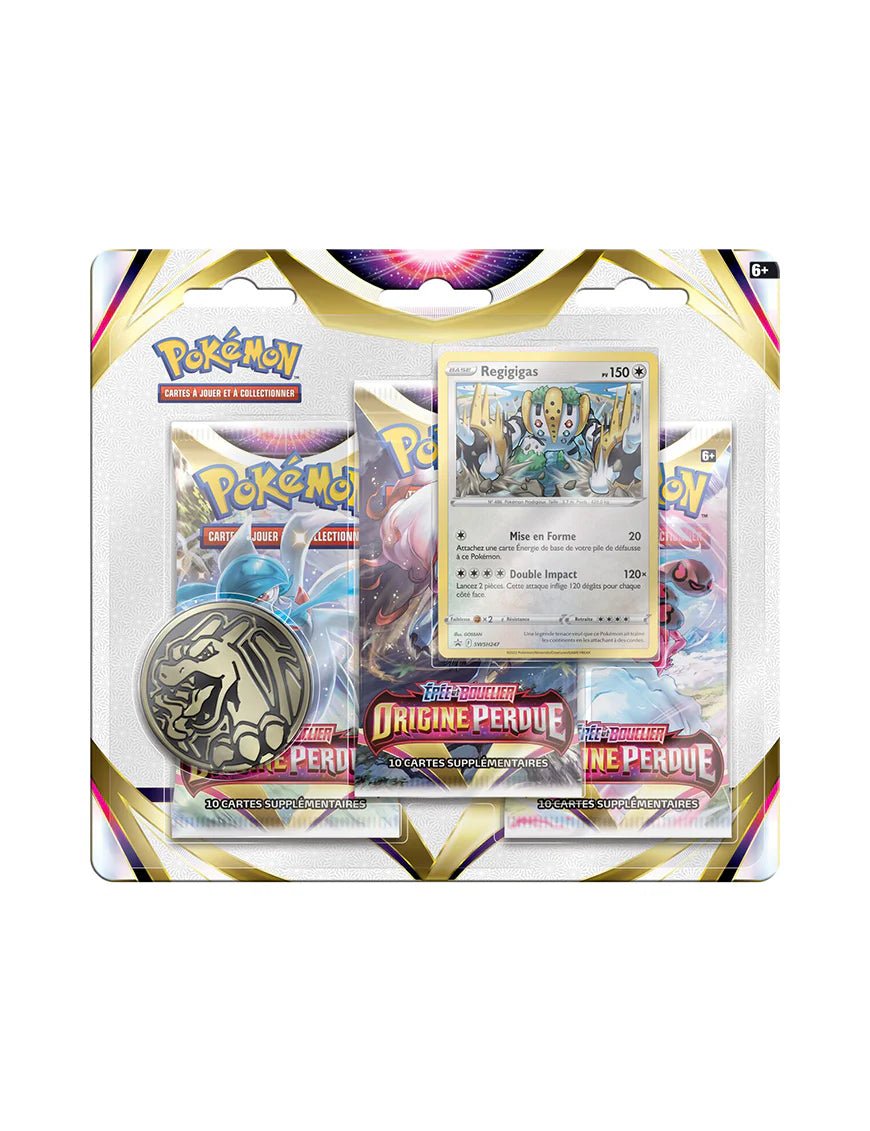 Tripack Pokemon boosters Origine Perdue EB11 [FR]