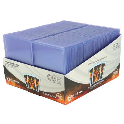 PROTECTIONS TOPLOADERS 35PT 3"X4" (X 200) - PHOENIX SHIELD
