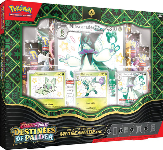 Coffret Premium MIASCARADE-EX EV 4.5 Destinées de Paldea [FR]