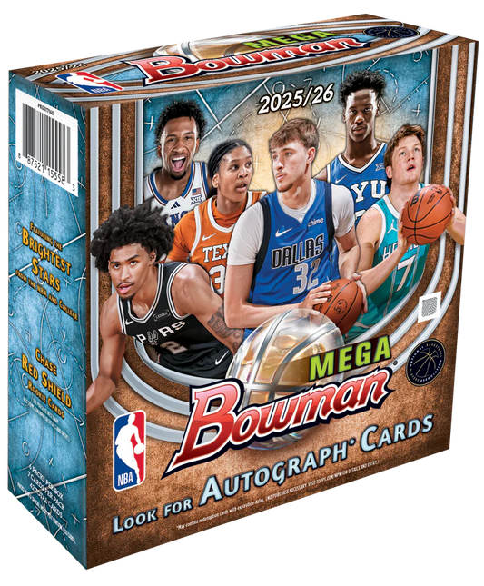 Topps 2025-26 Bowman Basketball - Mega Box