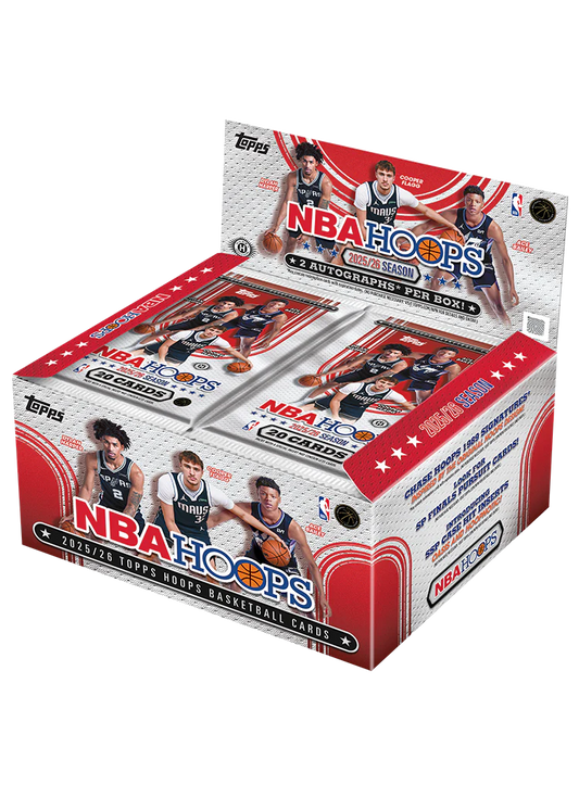 Topps 2025-26 Hoops Basketball - Hobby Jumbo Box