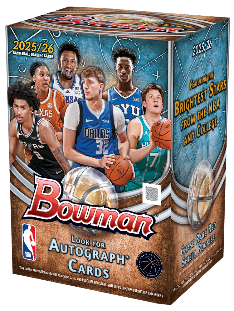 Topps 2025-26 Bowman Basketball - Value Box