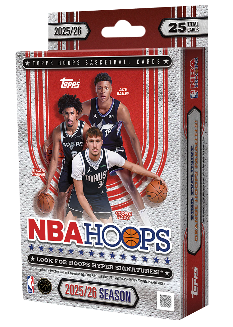 Topps 2025-26 Hoops Basketball - Hanger Box