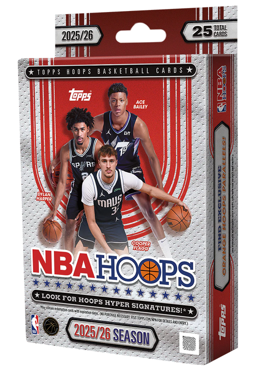 Topps 2025-26 Hoops Basketball - Hanger Box