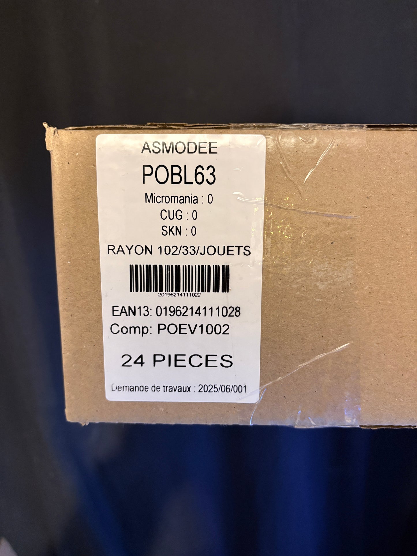 Case de 24 blister PLASTIQUE EV10 : Rivalités destinées [FR]