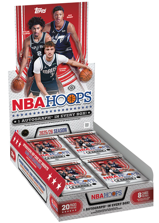 Topps 2025-26 Hoops Basketball - Hobby Box