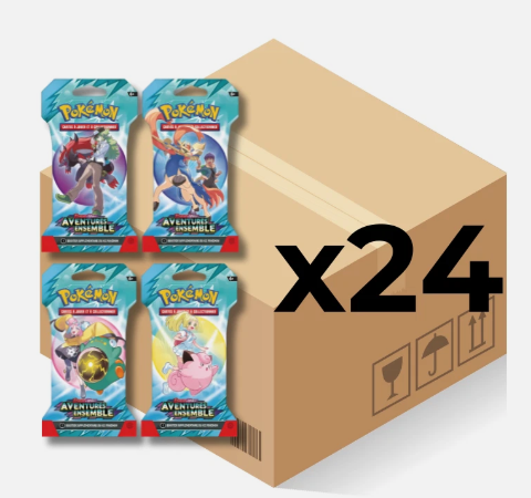 Case de 24 blisters CARTON EV09 : Aventures ensemble [FR]