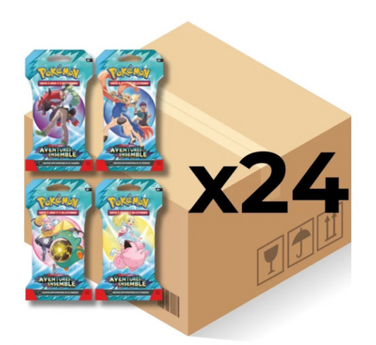 CASE de 24 blister EV09 : Aventures Ensemble [FR]