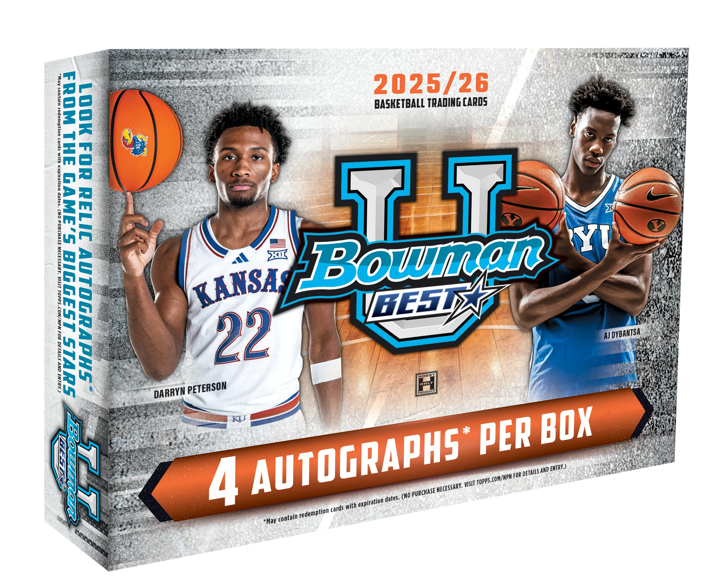 Topps 2025-26 Bowman University Best Basketball - Hobby Box