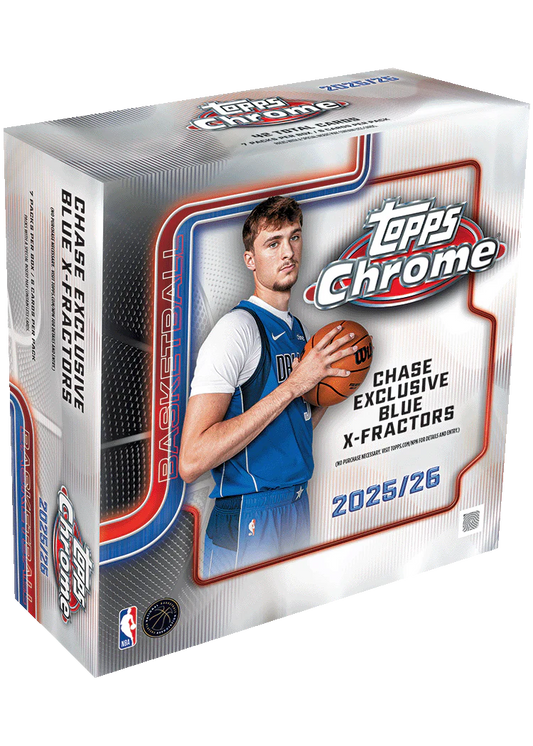 Topps chrome Basketball 2025-26 : Mega box