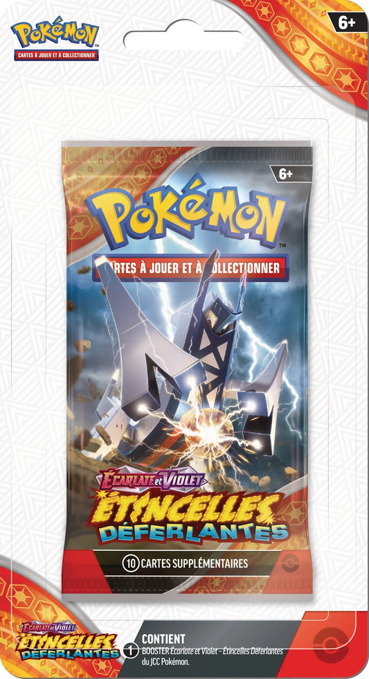 Booster sous blister Pokemon : étincelles déferlantes EV08 [FR] modèle aléatoire