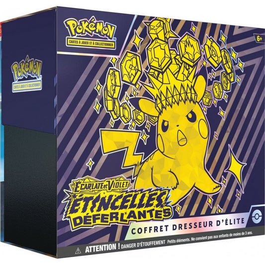 Coffret dresseur d'élite EV08 ETB : ETINCELLES DEFERLANTES [FR]