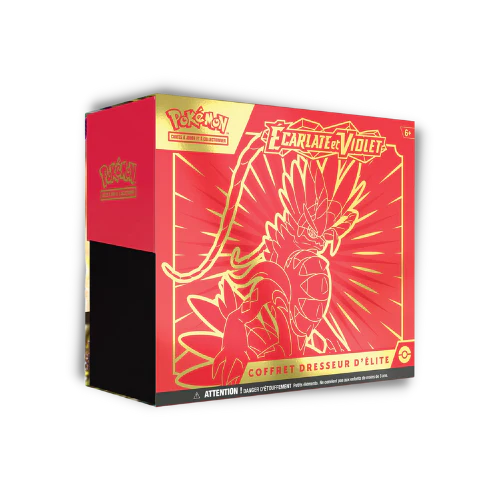 Coffret dresseur d'élite EV1 ETB  : Ecarlate et Violet [FR] (Rouge)