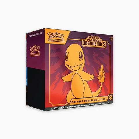 Coffret dresseur d'élite EV3 ETB : flammes obsidiennes [FR]