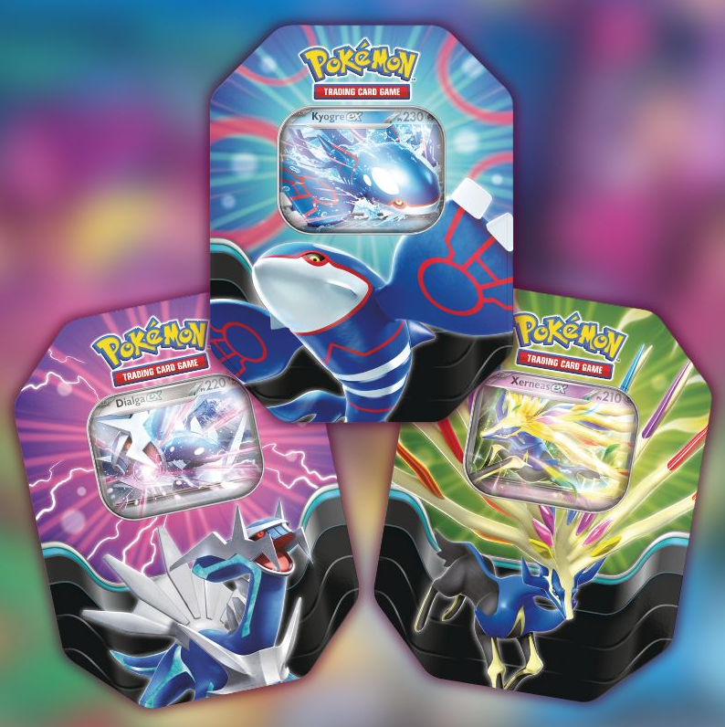 Case pokebox 2025 : Légendes Azur – Kyogre Xerneas Dialga [FR]