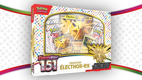 Produit Pokemon 151 3.5 Coffret Electhor Ex